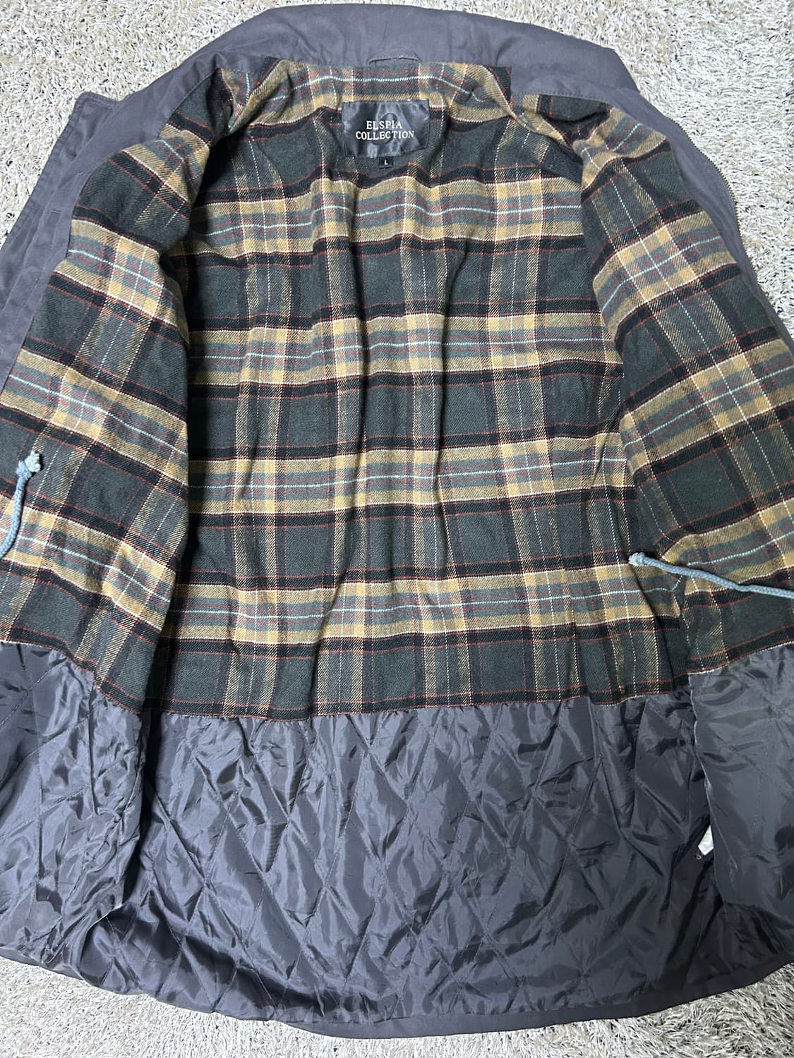 일본판 elspia 야상 폴리자켓 사이즈 105~110 상품이미지4
