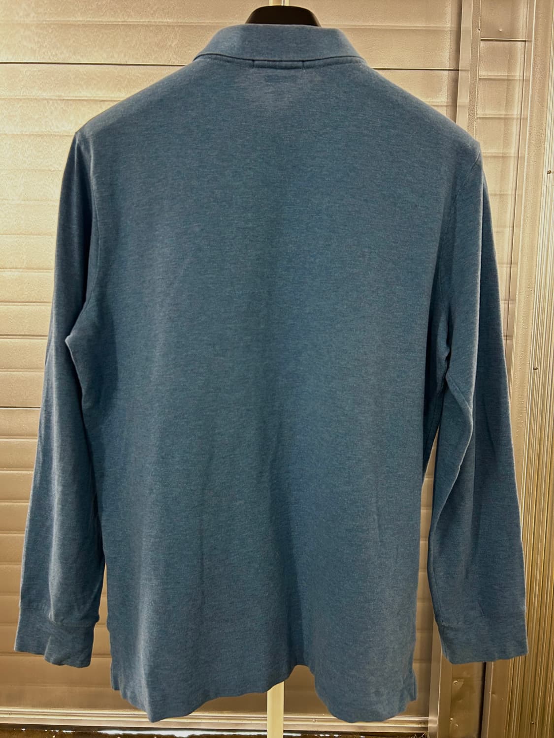 Ralph Lauren Longsleeve Polo Shirt Blue 상품이미지5