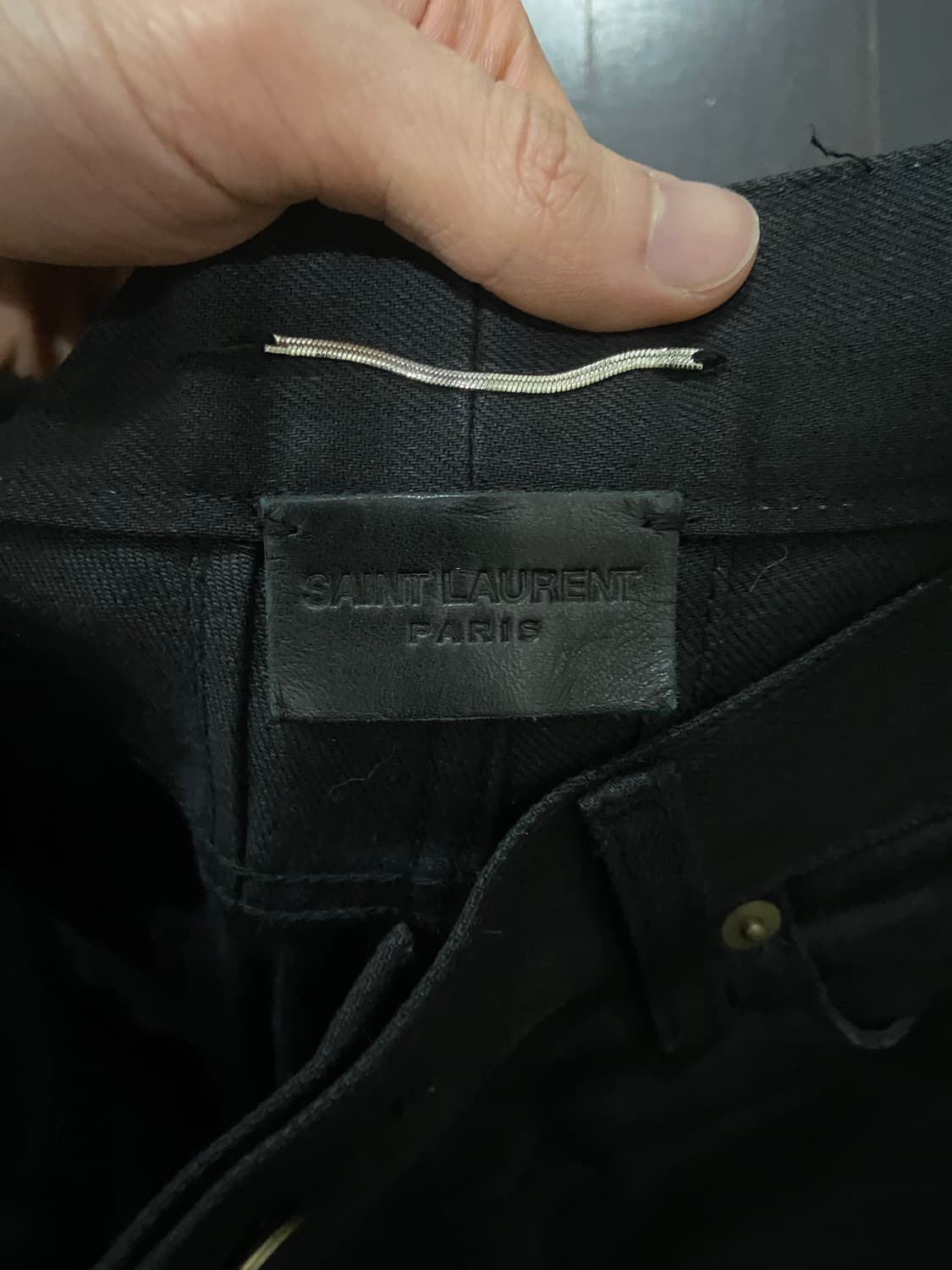 생로랑 2015 D02 무릎디스진 32사이즈 상품이미지4