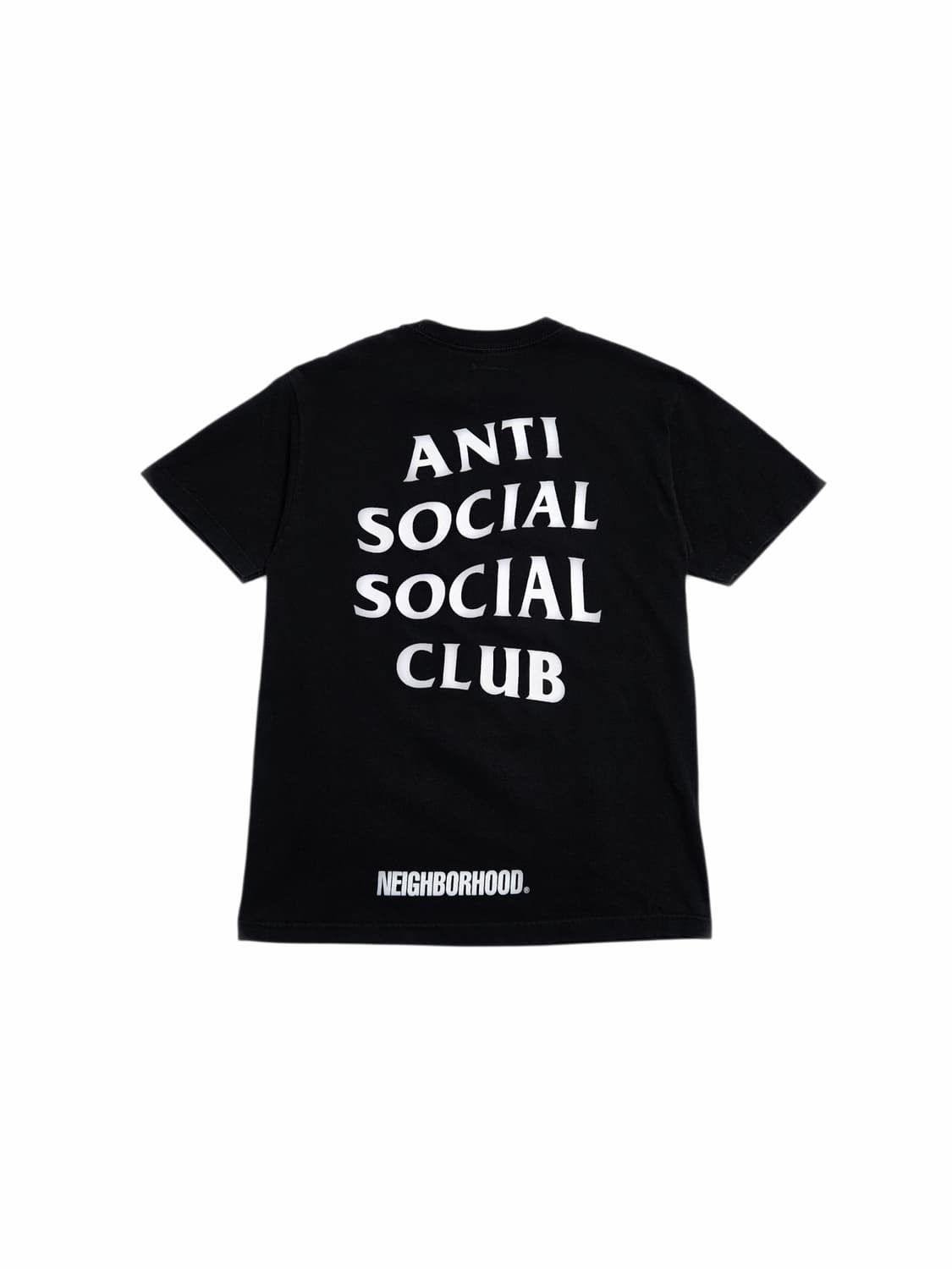 안티소셜클럽 네이비후드 반팔티 상품이미지1