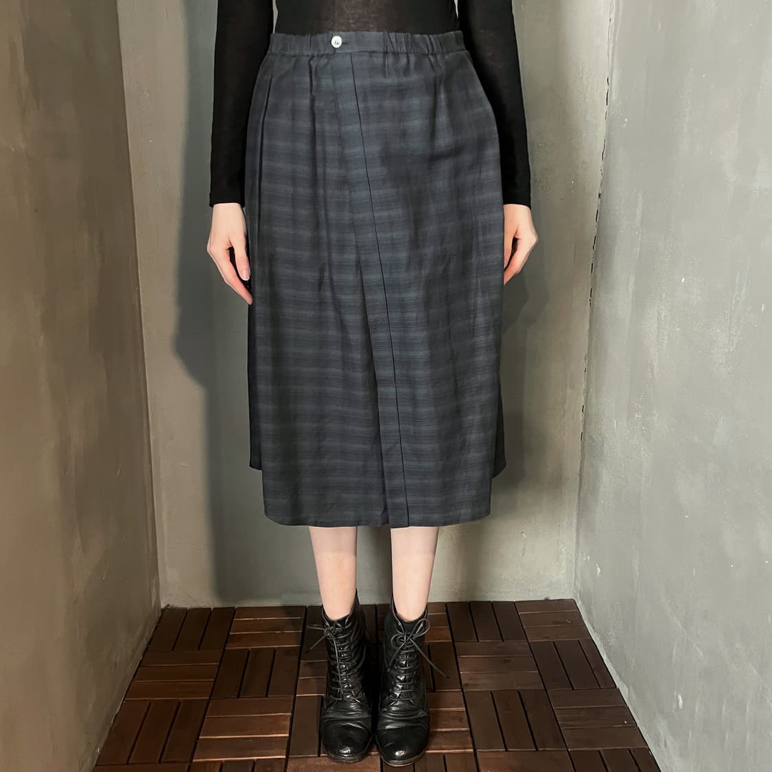 스테판 슈나이더 비대칭 스커트 상품이미지2