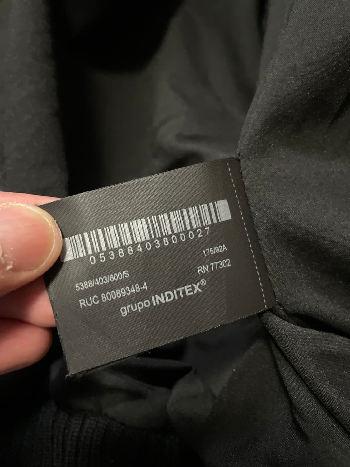 ZARA 자라 웨스턴 무드 램스킨 양가죽 A-2 레더 자켓(100~) 상품이미지8