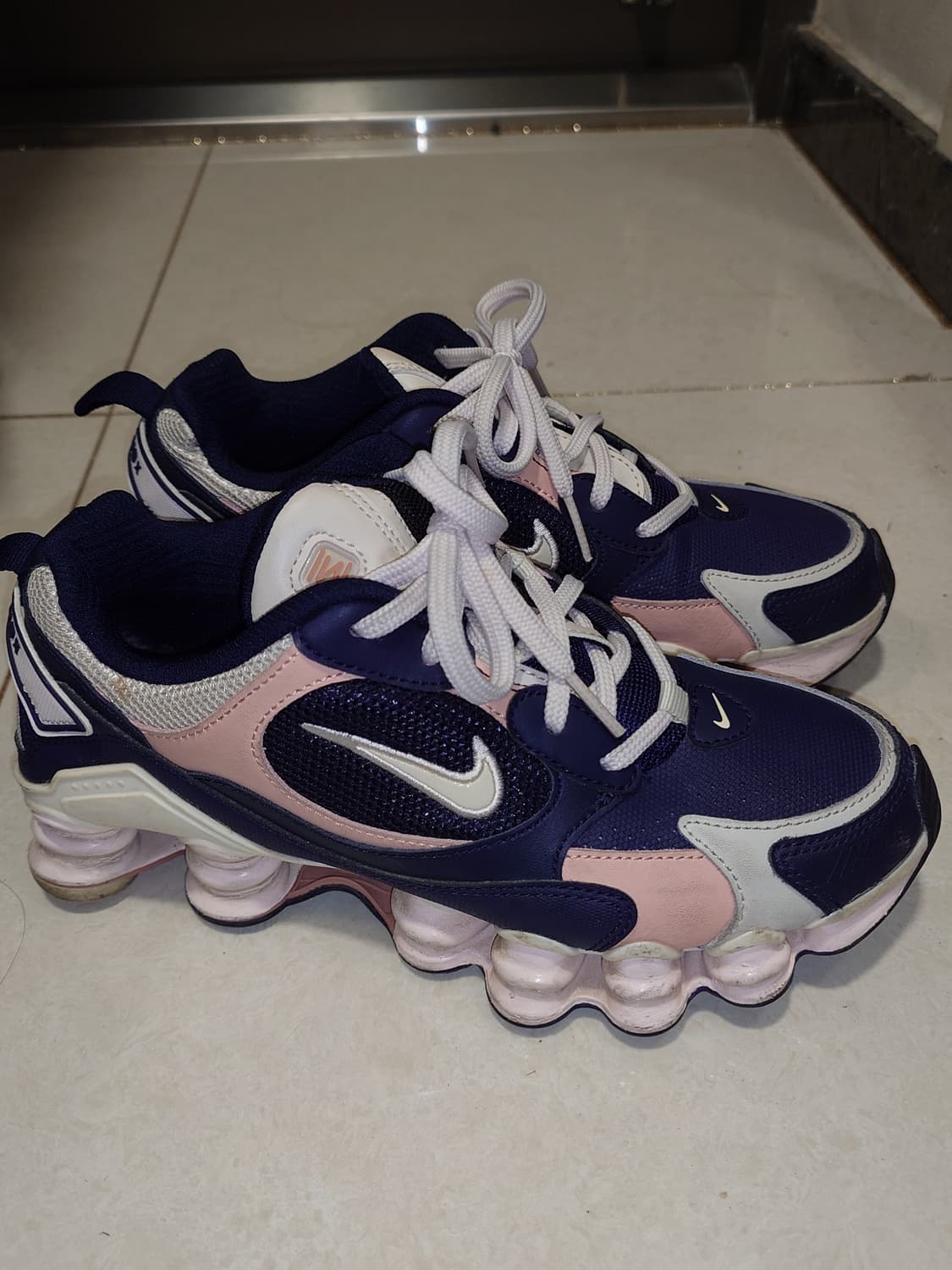 [230] 나이키 올 샥스 TL 노바 네이비 핑크 상품이미지1