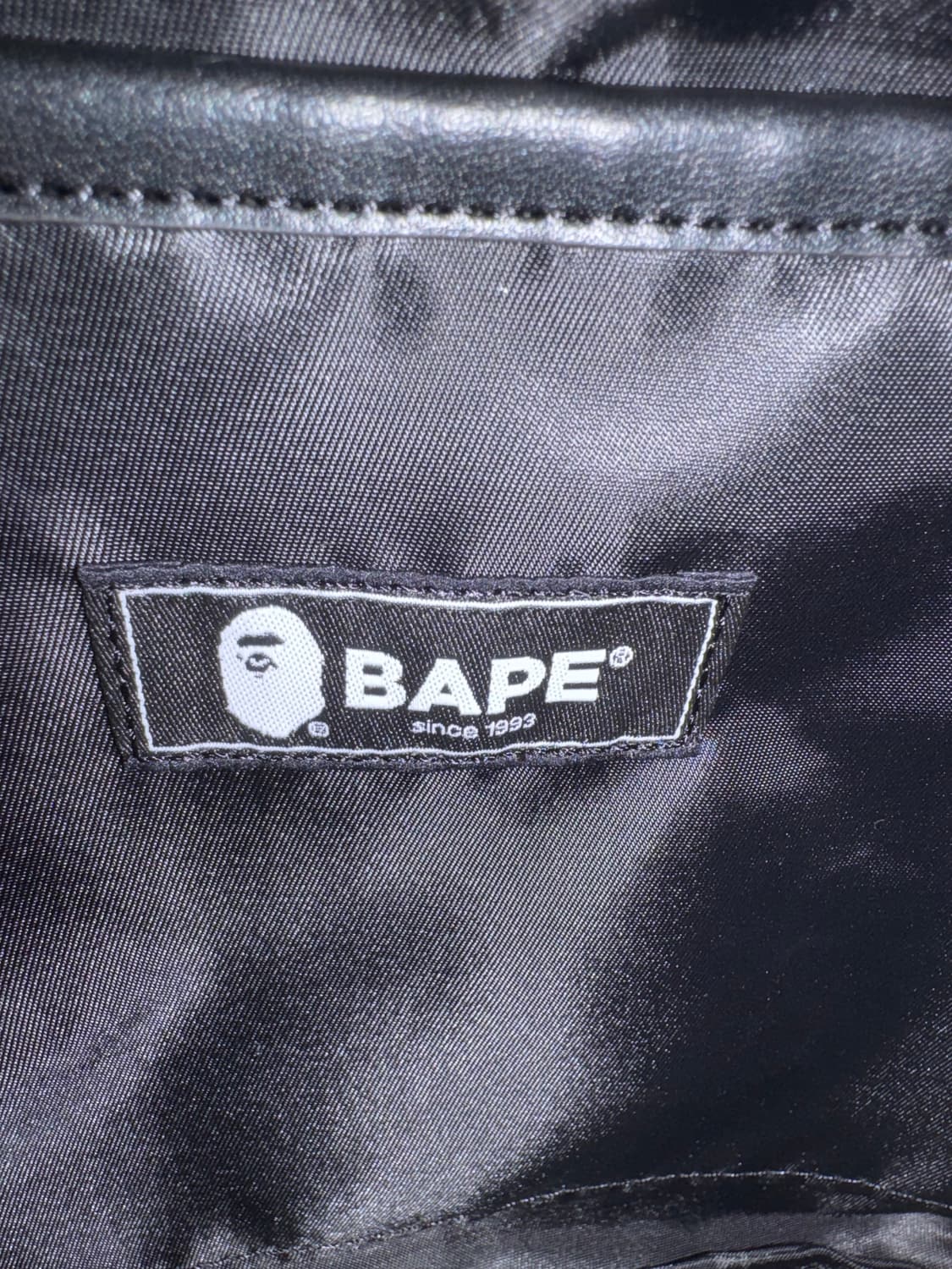 베이프 라인 카모 퀼팅 숄더백 상품이미지7