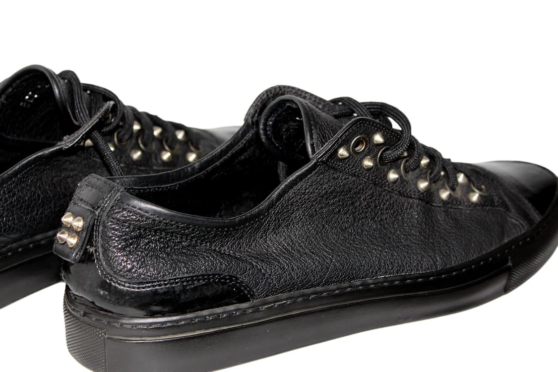 Neil Barrett Leather Stud Sneakers 상품이미지7