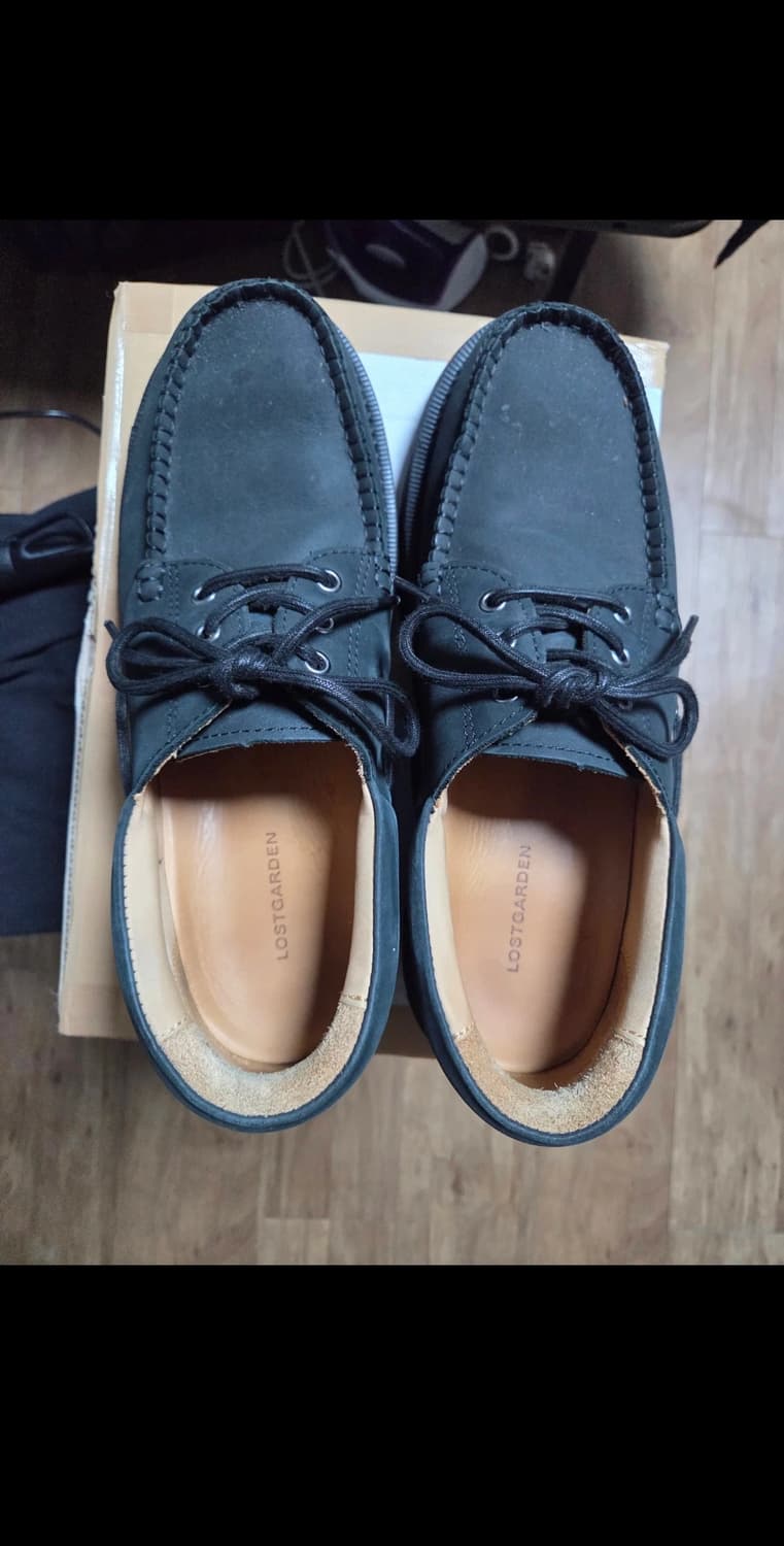 로스트가든 하버 보트슈즈 블랙 44(290) 상품이미지3