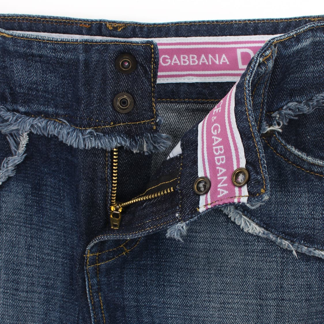 돌체앤가바나 DOLCE&GABBANA 니트 포켓 미니 데님 스커트 청치마 상품이미지9