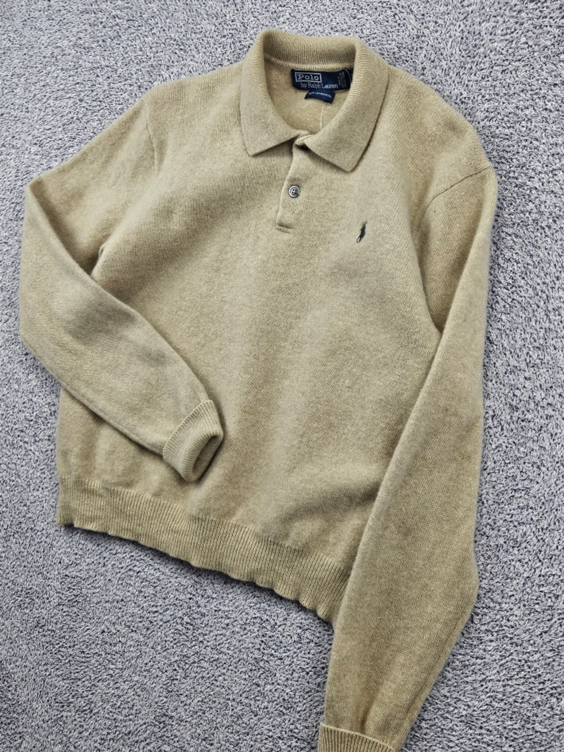 폴로랄프로랜 램스울 카라 니트 스웨터 ( L ) / 11694 상품이미지6
