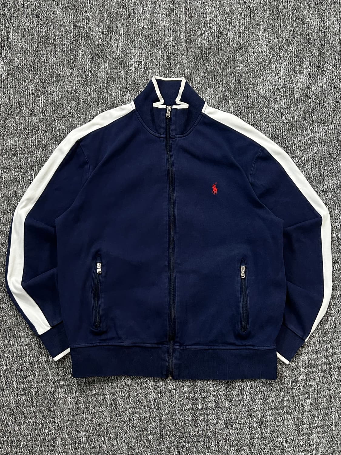 폴로 랄프로렌 사이드라인 네이비 집업자켓 L 상품이미지3