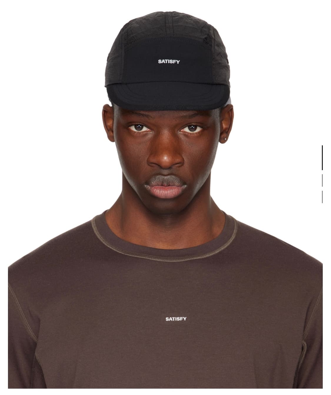 새티스파이 블랙 리피 트레일 볼캡 상품이미지1