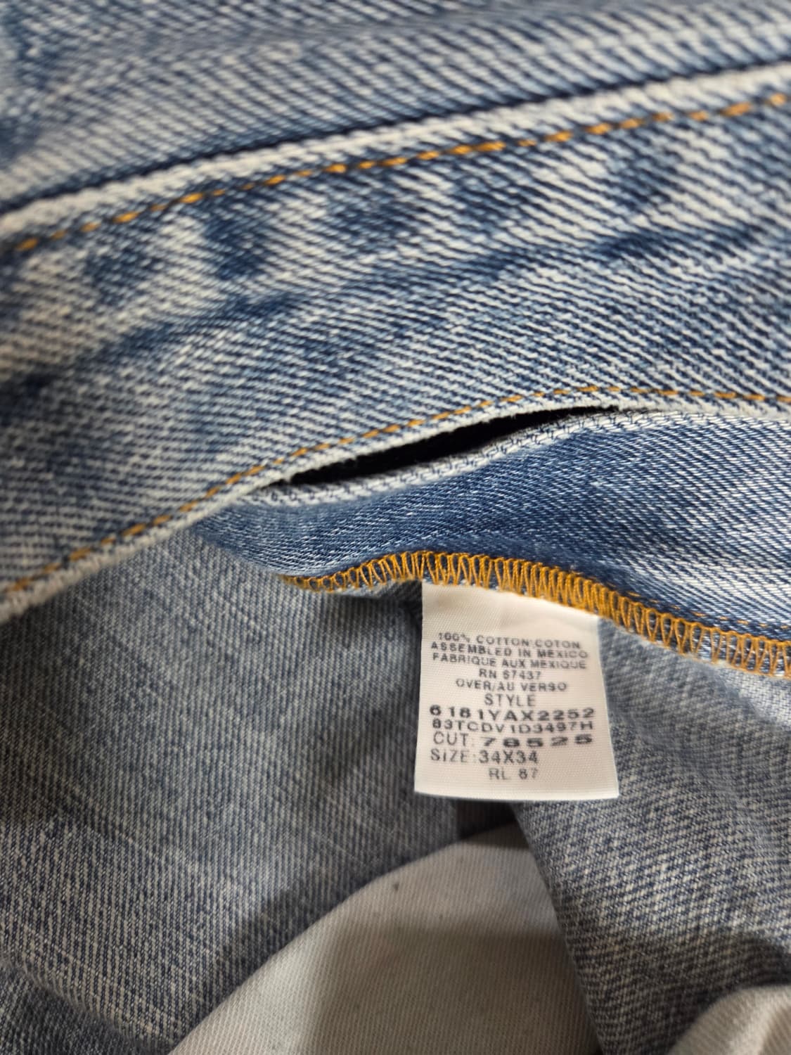 폴로 빈티지 데님 팬츠 상품이미지7