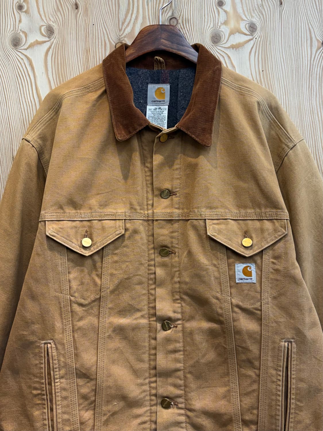 칼하트 J148 BRN 트러커 자켓 상품이미지2