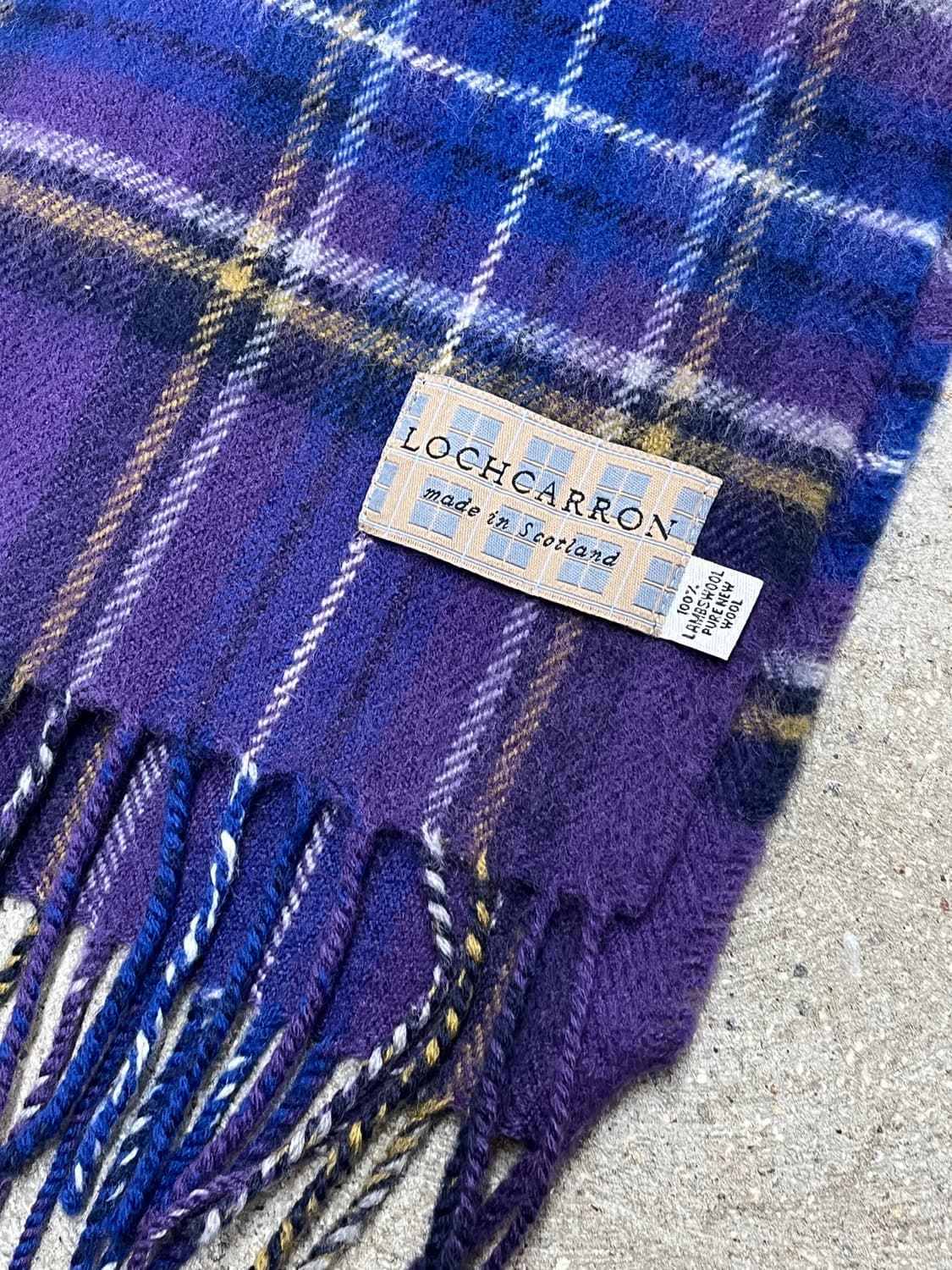 LOCHCARRON lambswool muffler  상품이미지4
