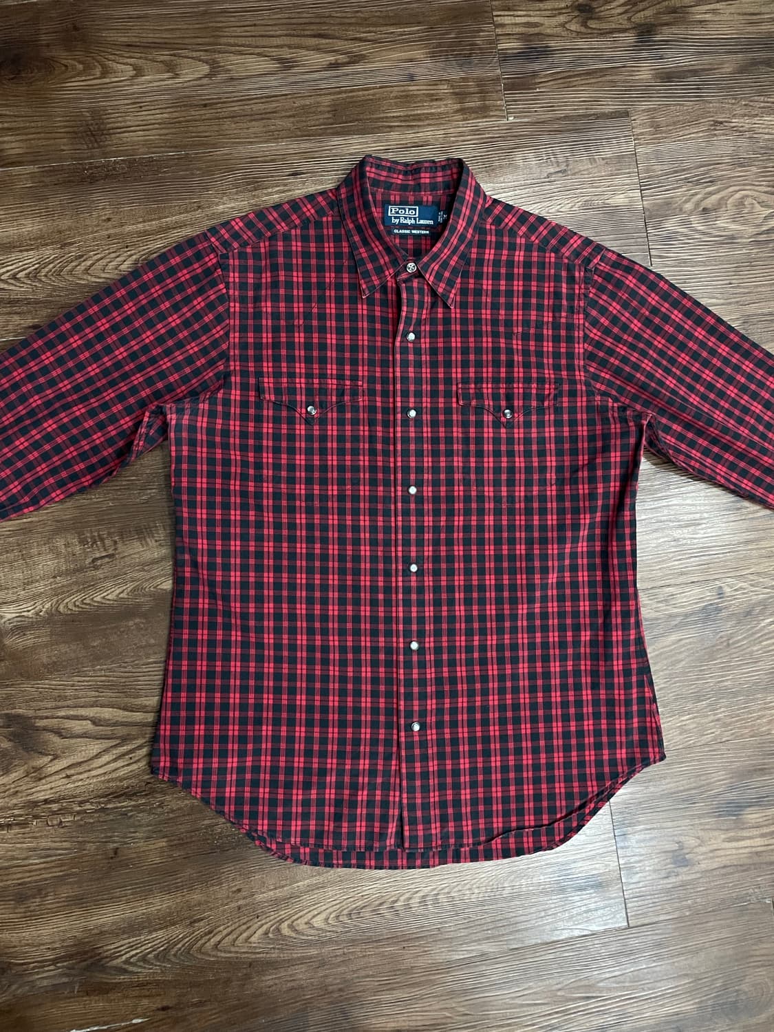 폴로 타탄체크 클래식 웨스턴 셔츠 상품이미지2