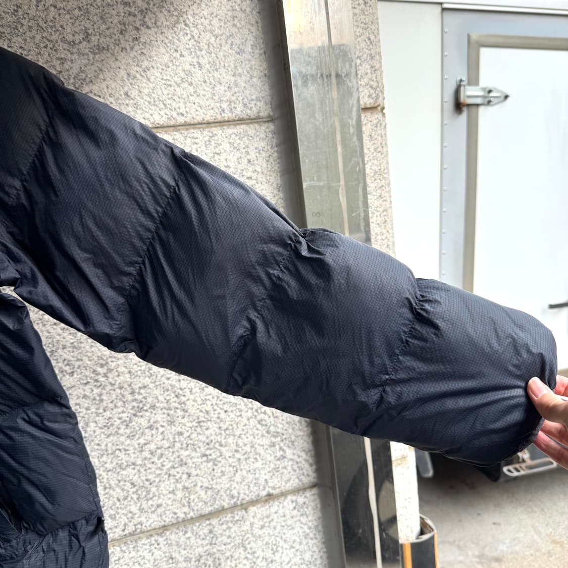 나이키 스우시 로고 체크 푸퍼 패딩 상품이미지7