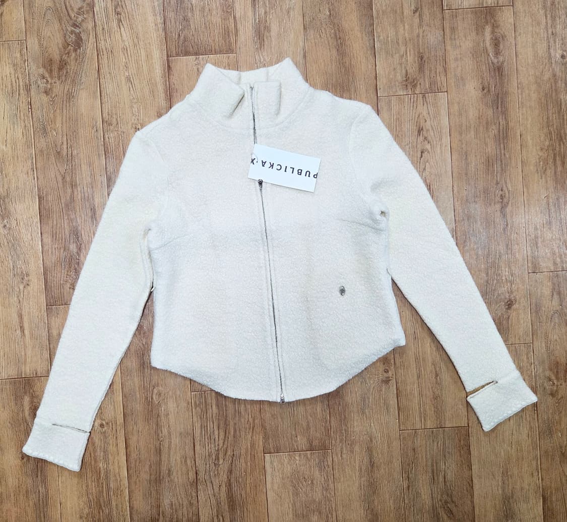 퍼블리카엑스(PUBLICKAX) INDOR 울 집업가디건 55 새상품 상품이미지4