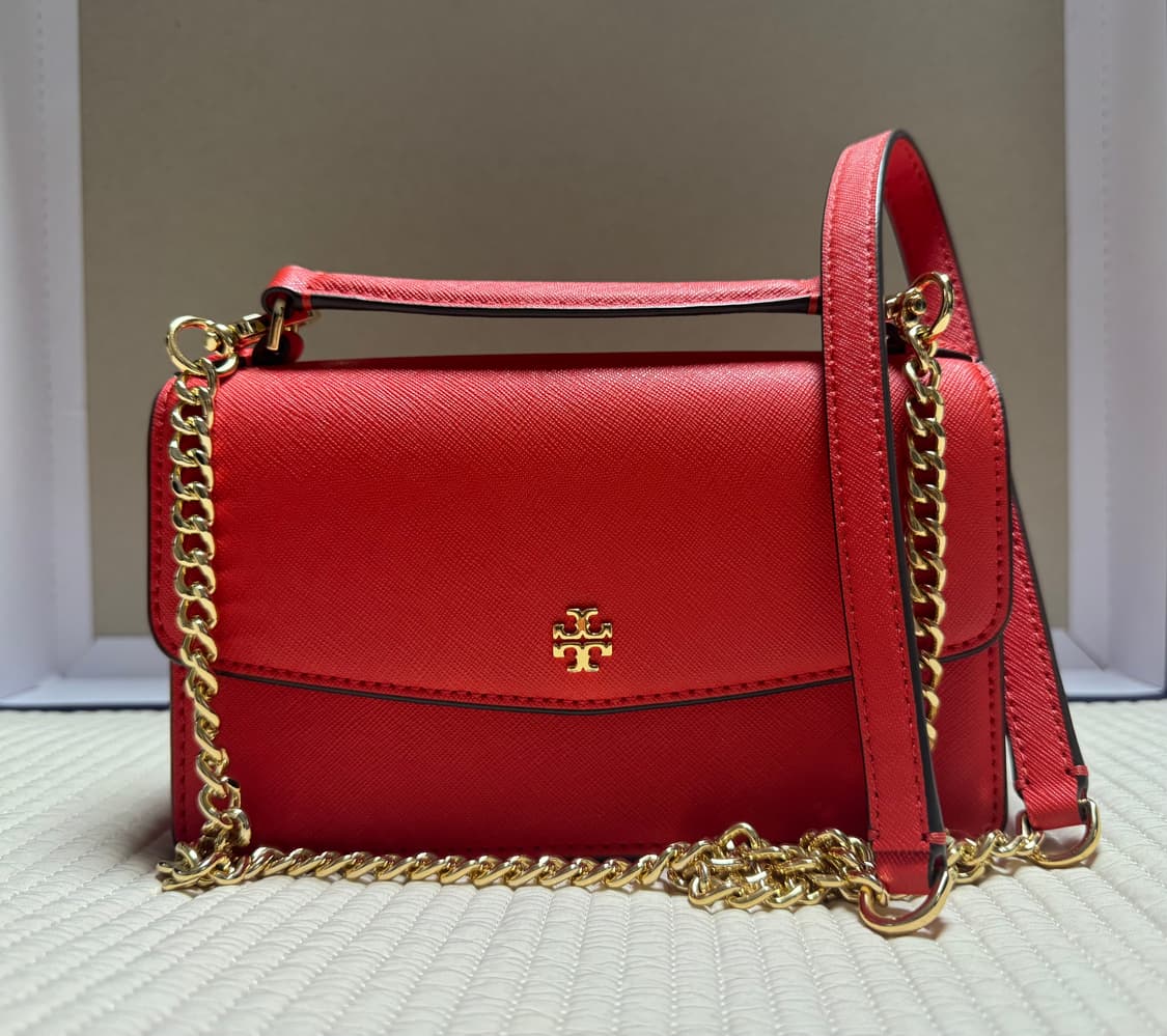 토리버치 체인 크로스백 레드 상품이미지1
