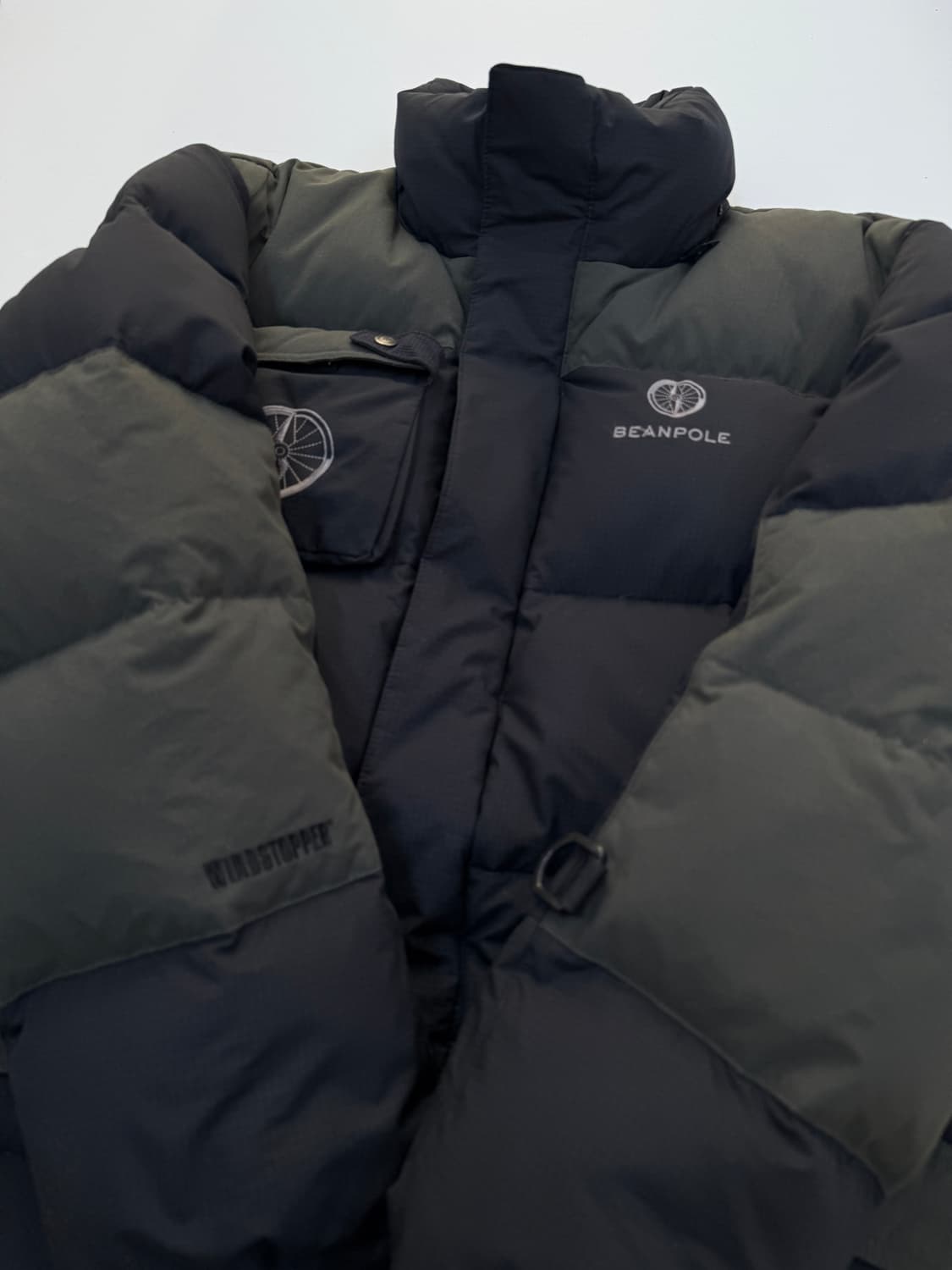 빈폴 카키 덕다운 패딩 상품이미지3