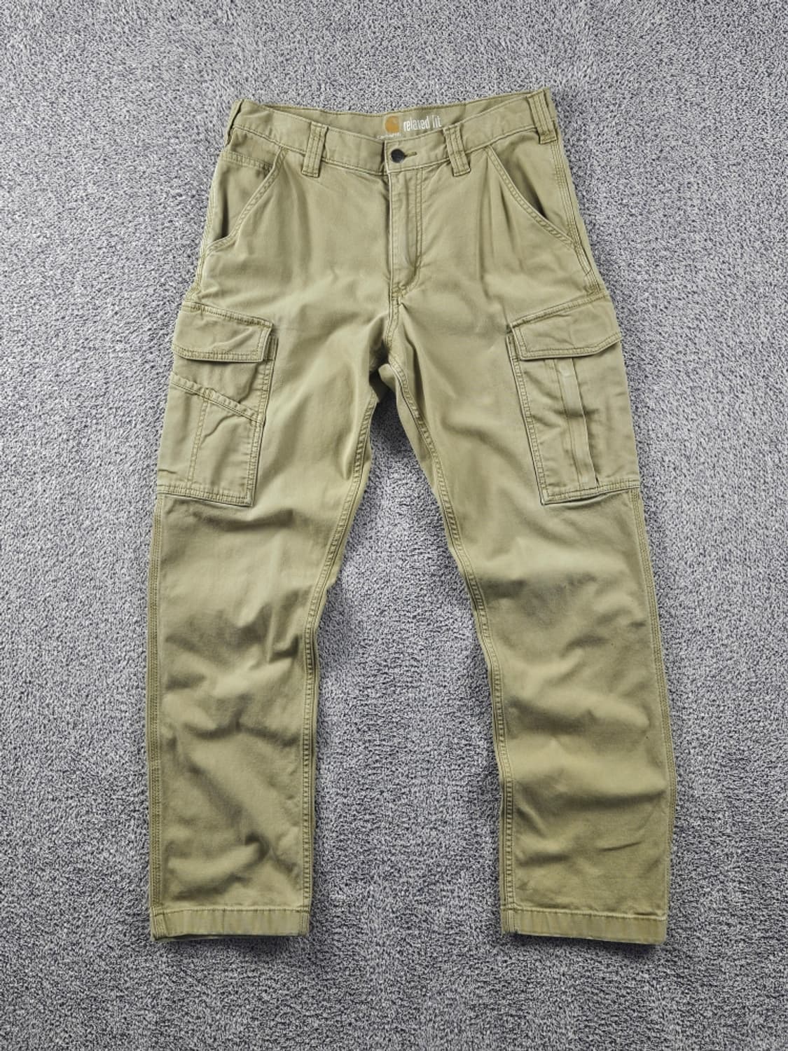 칼하트 코튼 캔버스 카고 워크 팬츠 (32X32) / 9385 상품이미지1