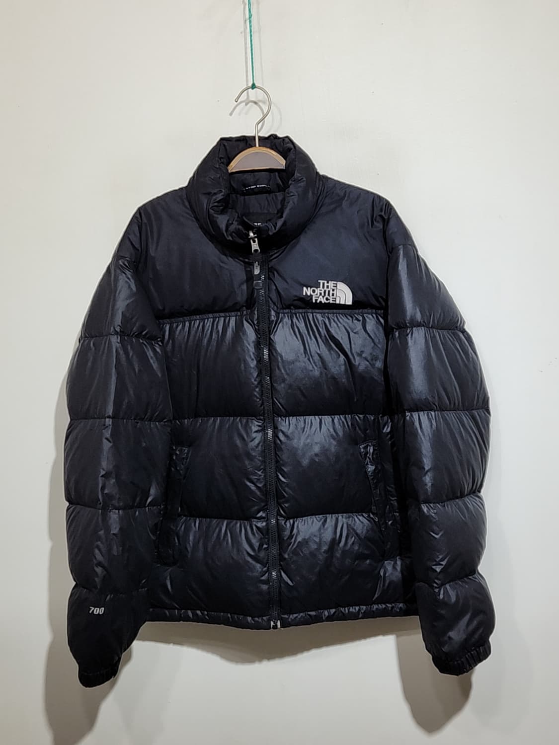 (100) 노스페이스 700 눕시패딩 점퍼 블랙 거위털 구스다운 자켓  상품이미지1
