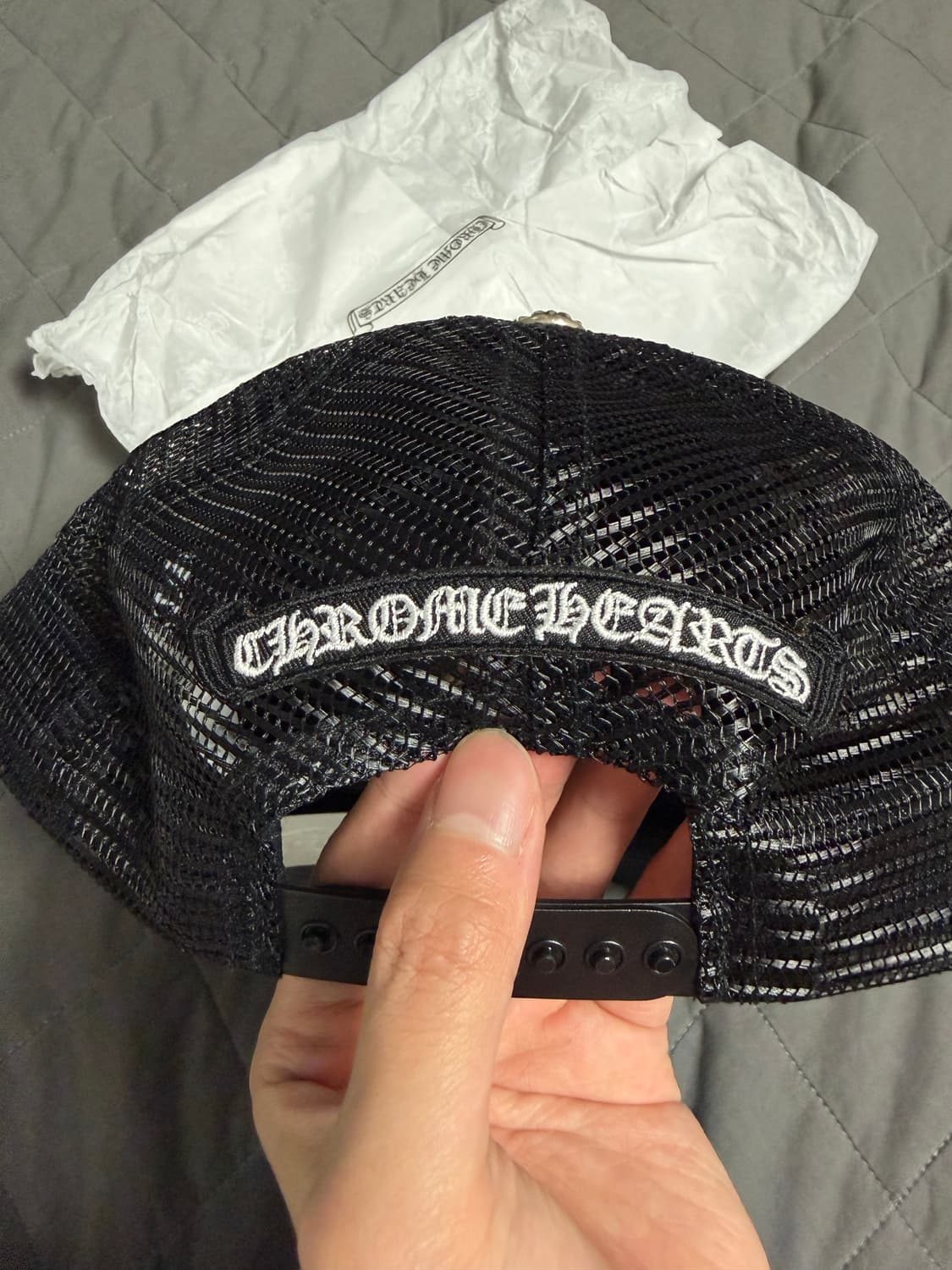 [OS] 크롬하츠 트리플 크로스 블랙 볼캡 새상품 상품이미지3