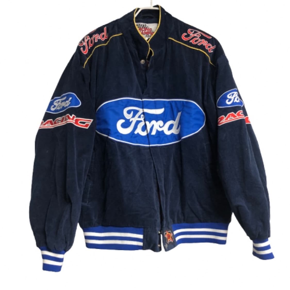 포드 Ford 레이싱 자켓 네이비,포드 레이싱 블루종 점퍼 상품이미지2