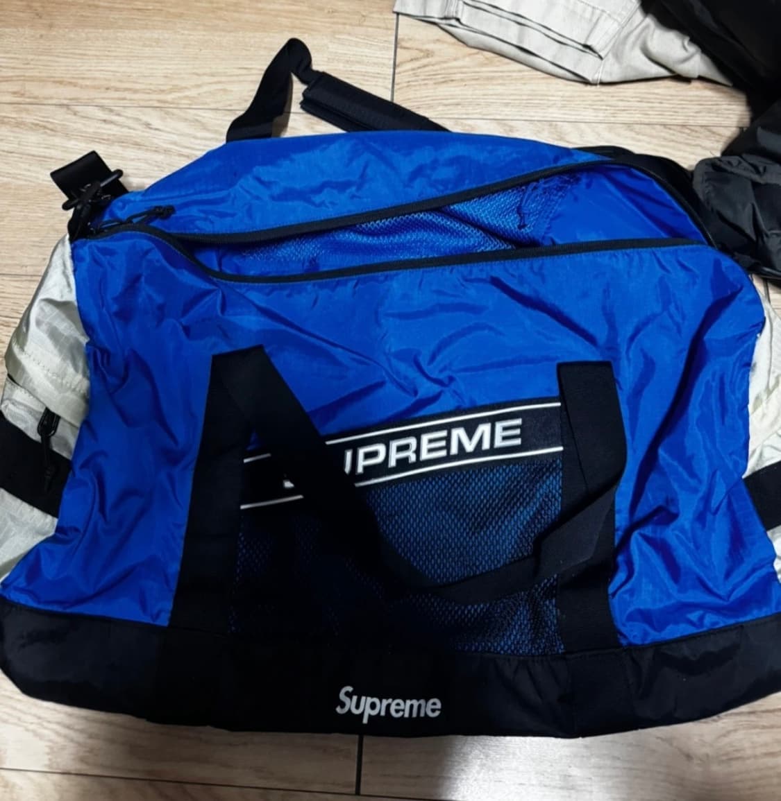 슈프림 블루 더플백 Supreme Duffle Bag Blue - 23F 상품이미지3