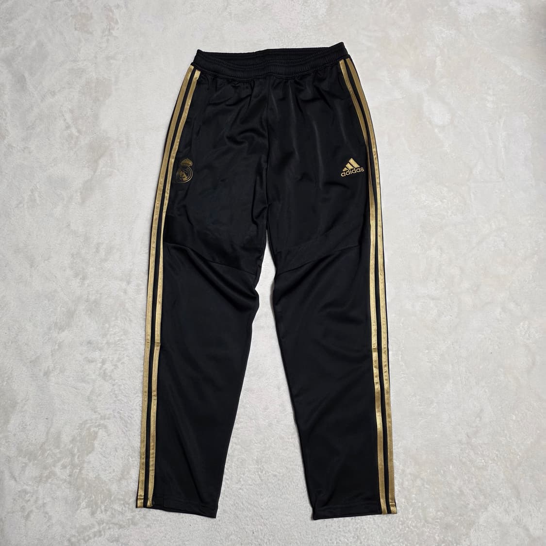 (M)아디다스 19-20시즌 레알마드리드 트레이닝복 세트 블랙/골드 상품이미지6