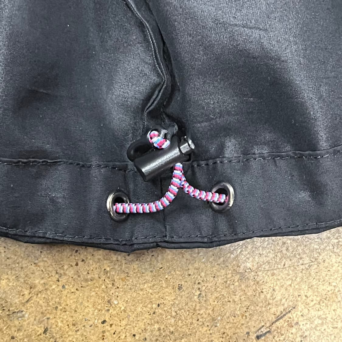 [정품/L] 노스페이스 블랙 바람막이 후드 자켓 b17 상품이미지8