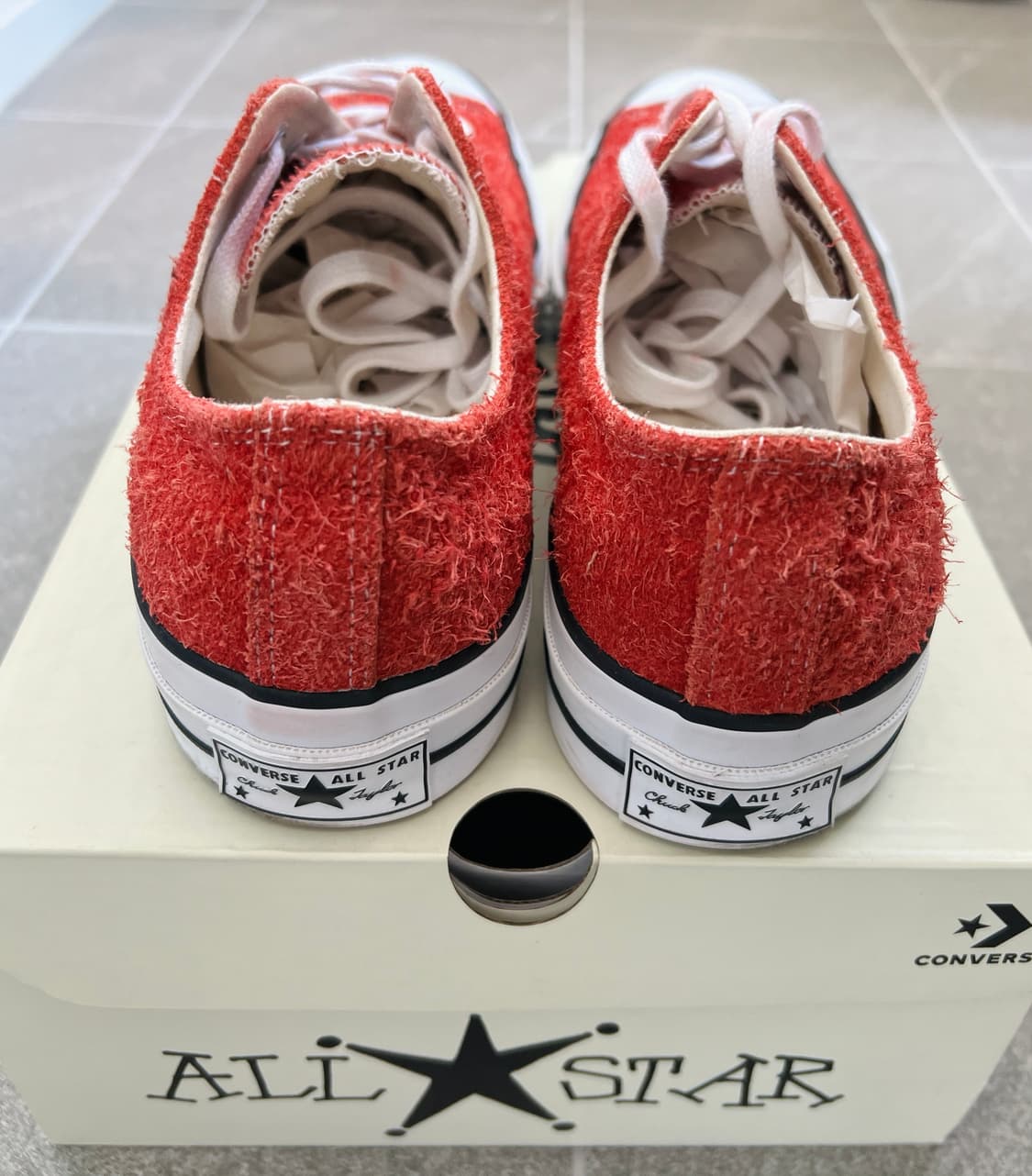 컨버스 x 스투시 척 70 로우 포피 레드 290 상품이미지5