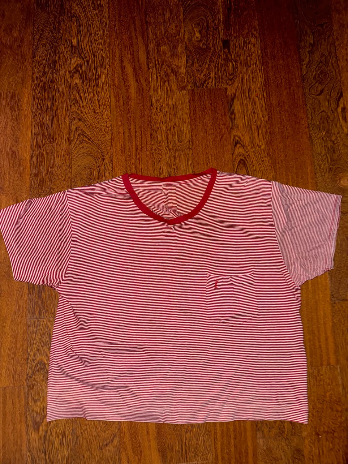 지드래곤 생로랑 반팔 보더티 상품이미지2