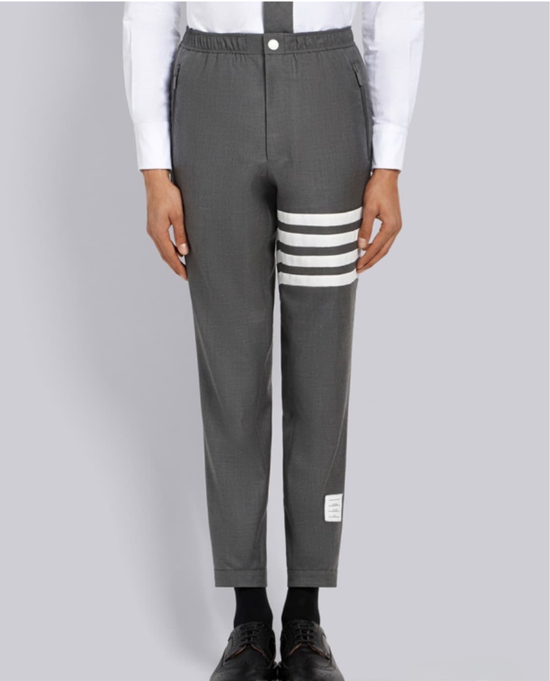 [S급/0] 톰브라운 사선완장 플레인 위브 트랙 팬츠 상품이미지9