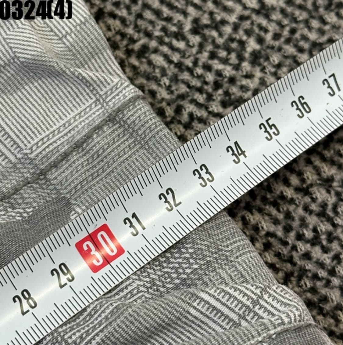 W34 리바이스 카고 반바지 회색 카모 패턴 0324(4) 상품이미지7