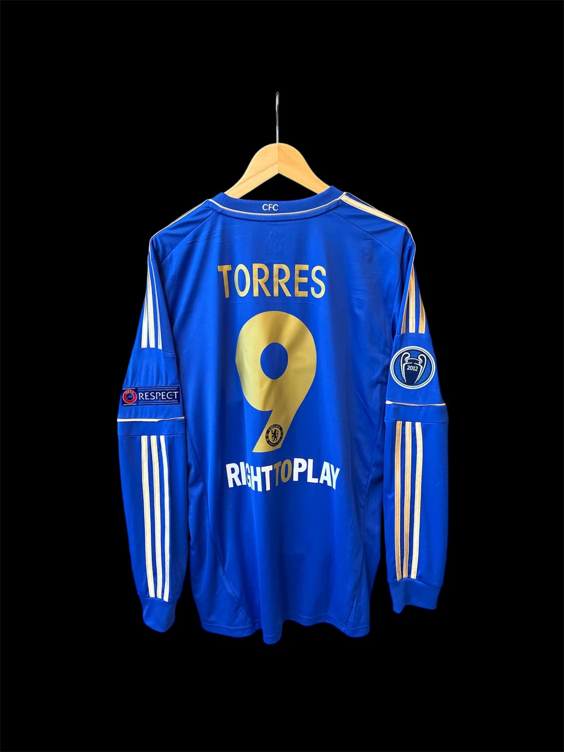 [해외XL]12-13 첼시 홈 긴팔 토레스 유니폼 상품이미지1