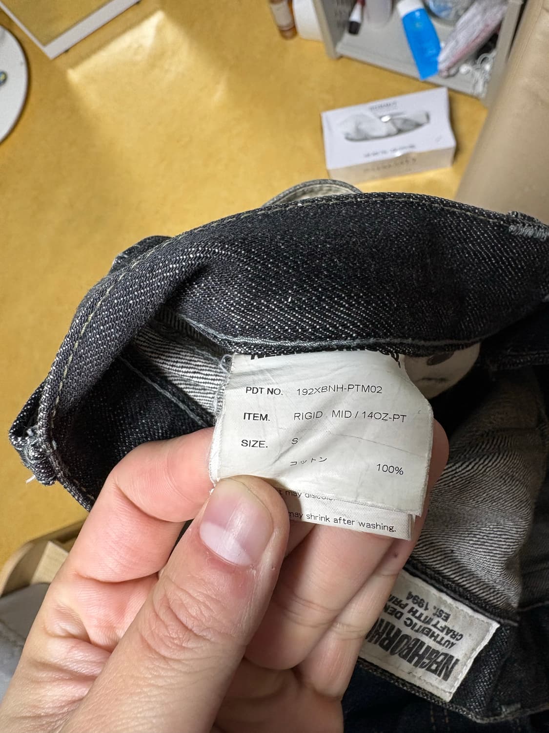 Neghiborhood 디피 미드핏 진 네이버후드 상품이미지4