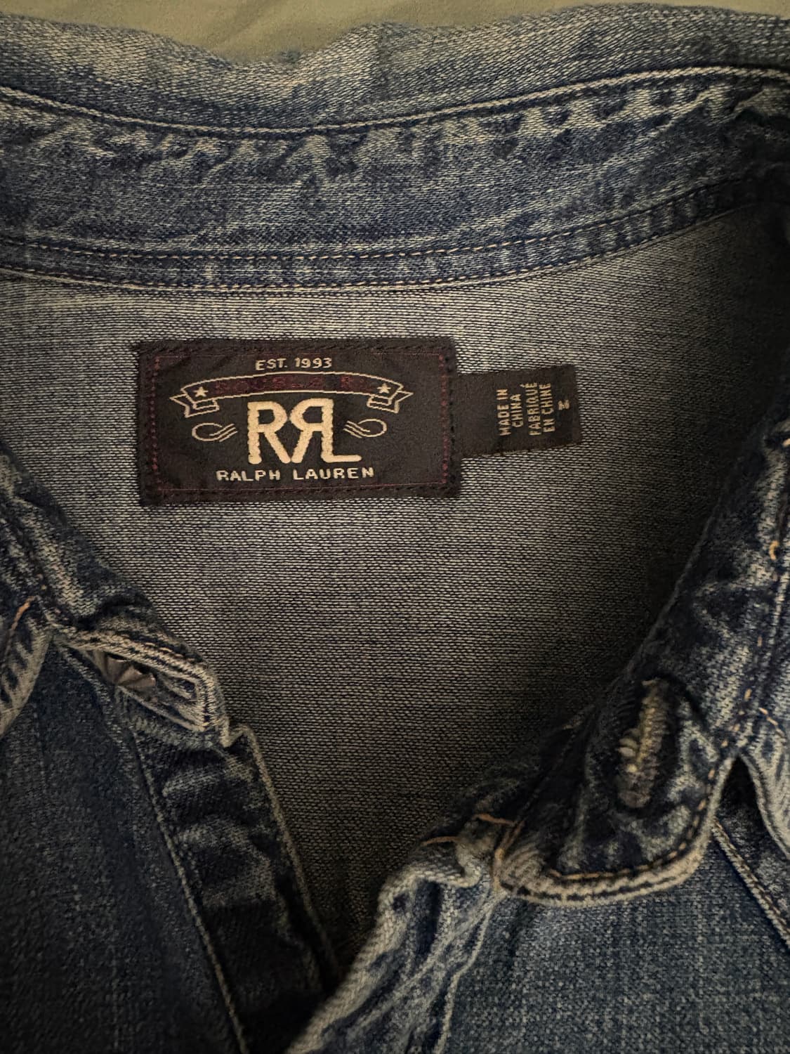 더블알엘 웨스턴셔츠 상품이미지4