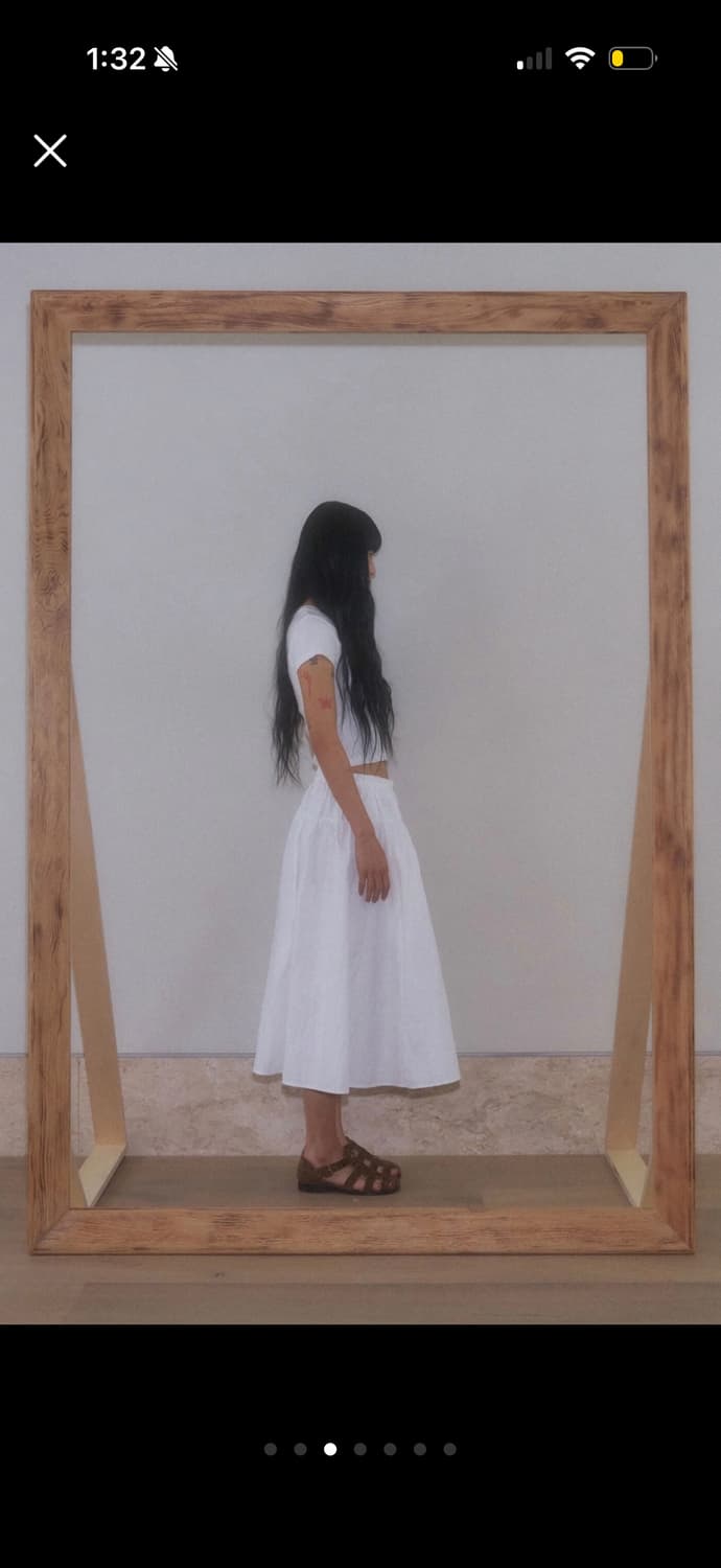 스무스무드 Enchanted Skirt Ivory 상품이미지2