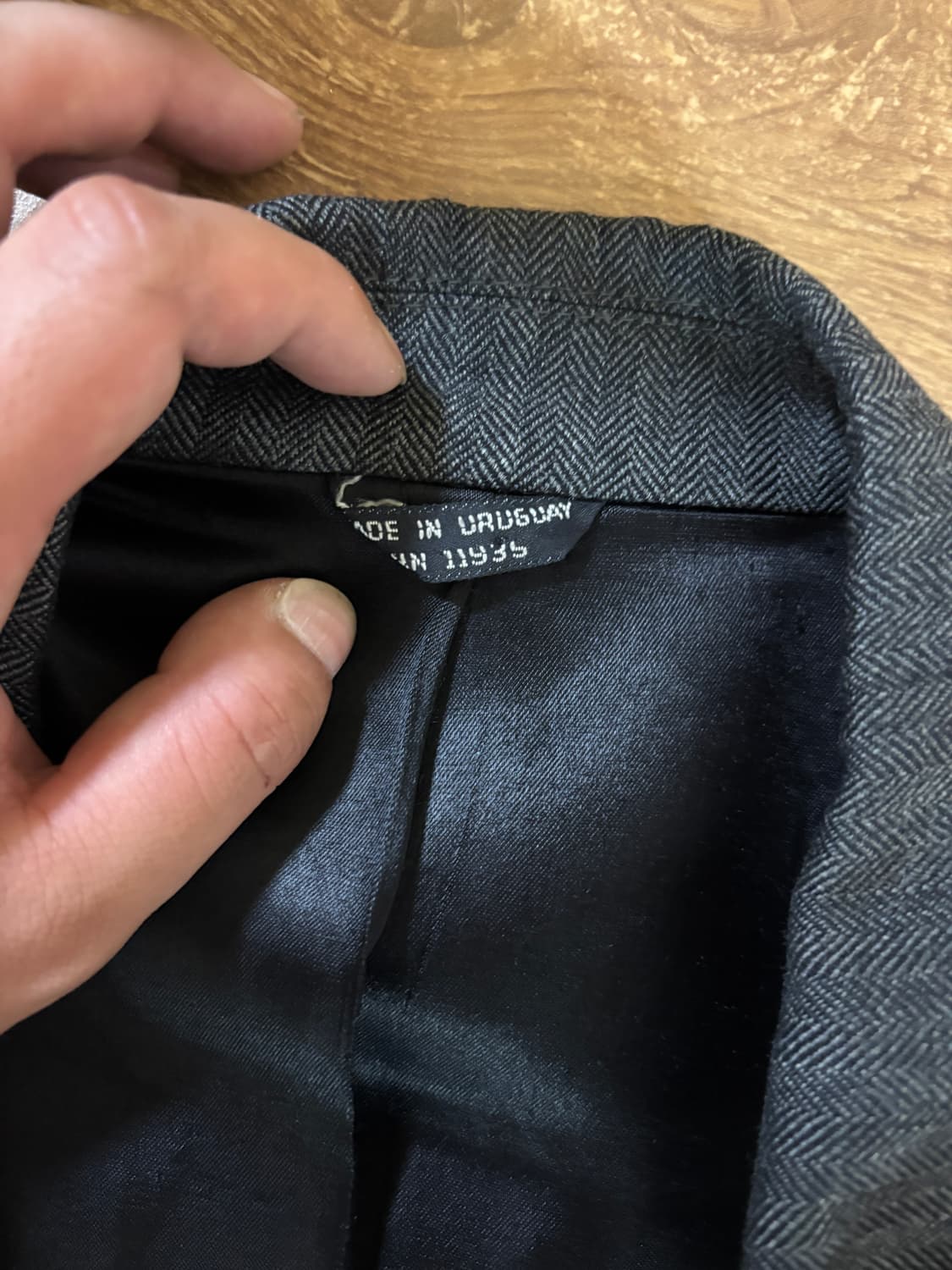 stafford / 헤링본 롱코트 / 2xl 110 상품이미지3