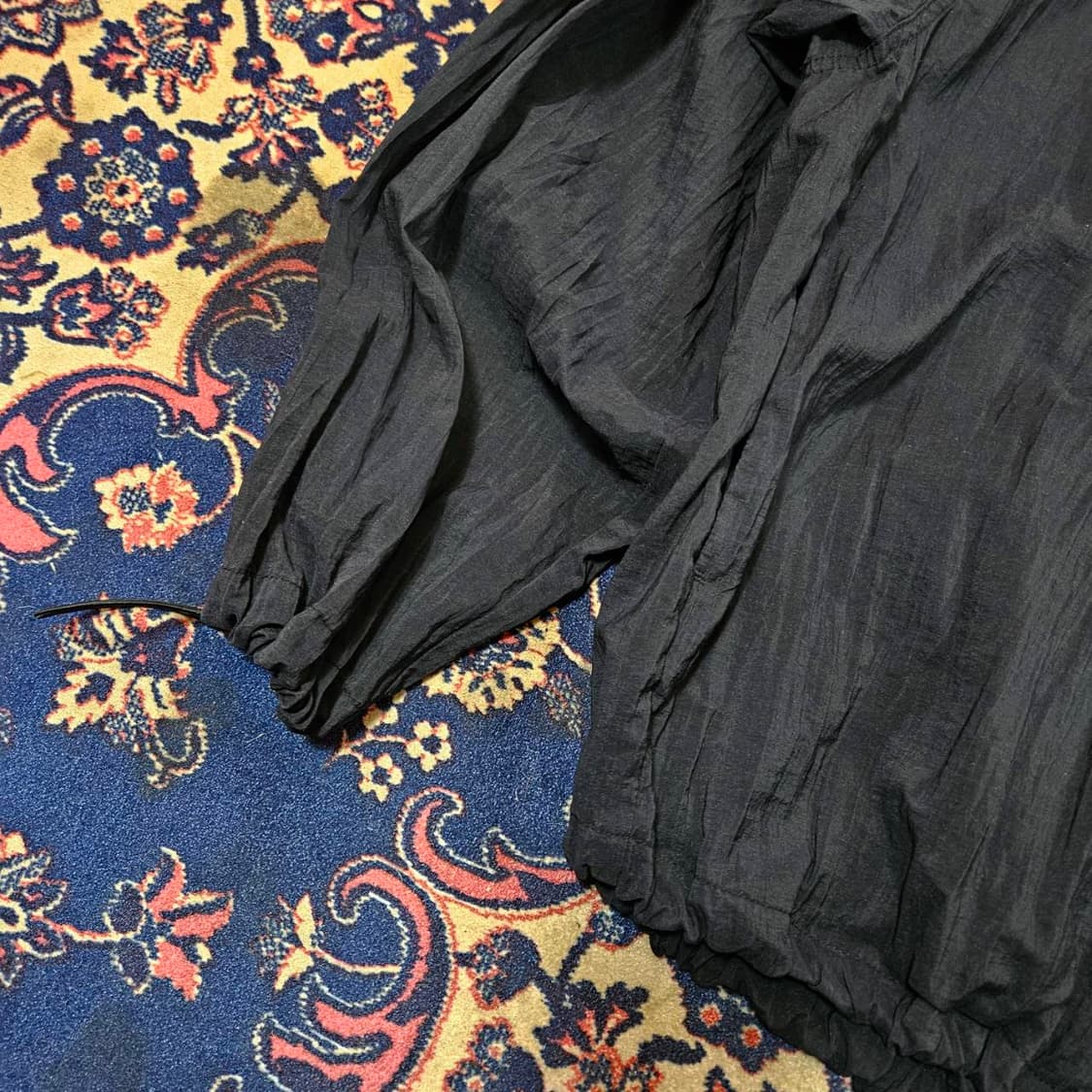 쿠어(COOR) 스트링 후드 투웨이 집업 바람막이 자켓 상품이미지4