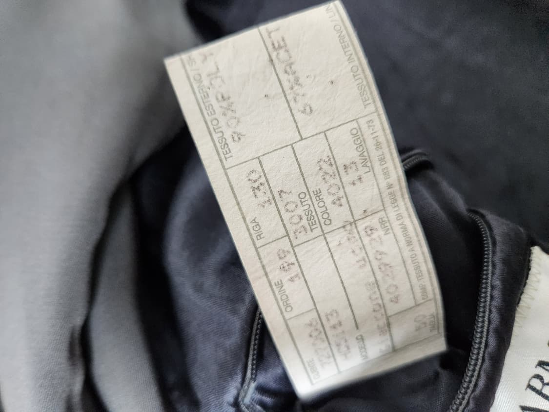 아르마니꼴레지오니 더블지퍼 자켓 M - J53 상품이미지6