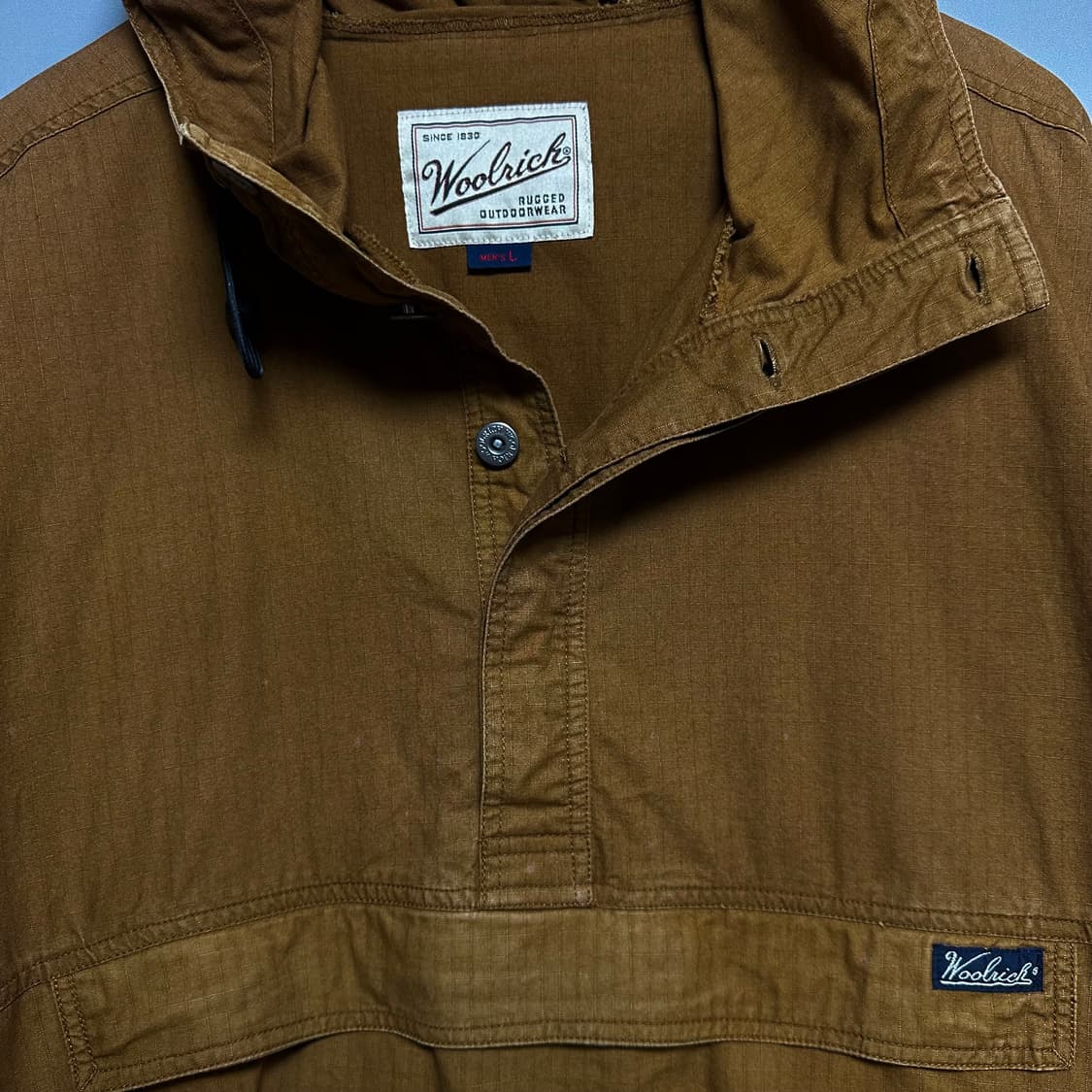 [XL]울리치 아웃도어 립스탑 아노락 자켓 상품이미지3