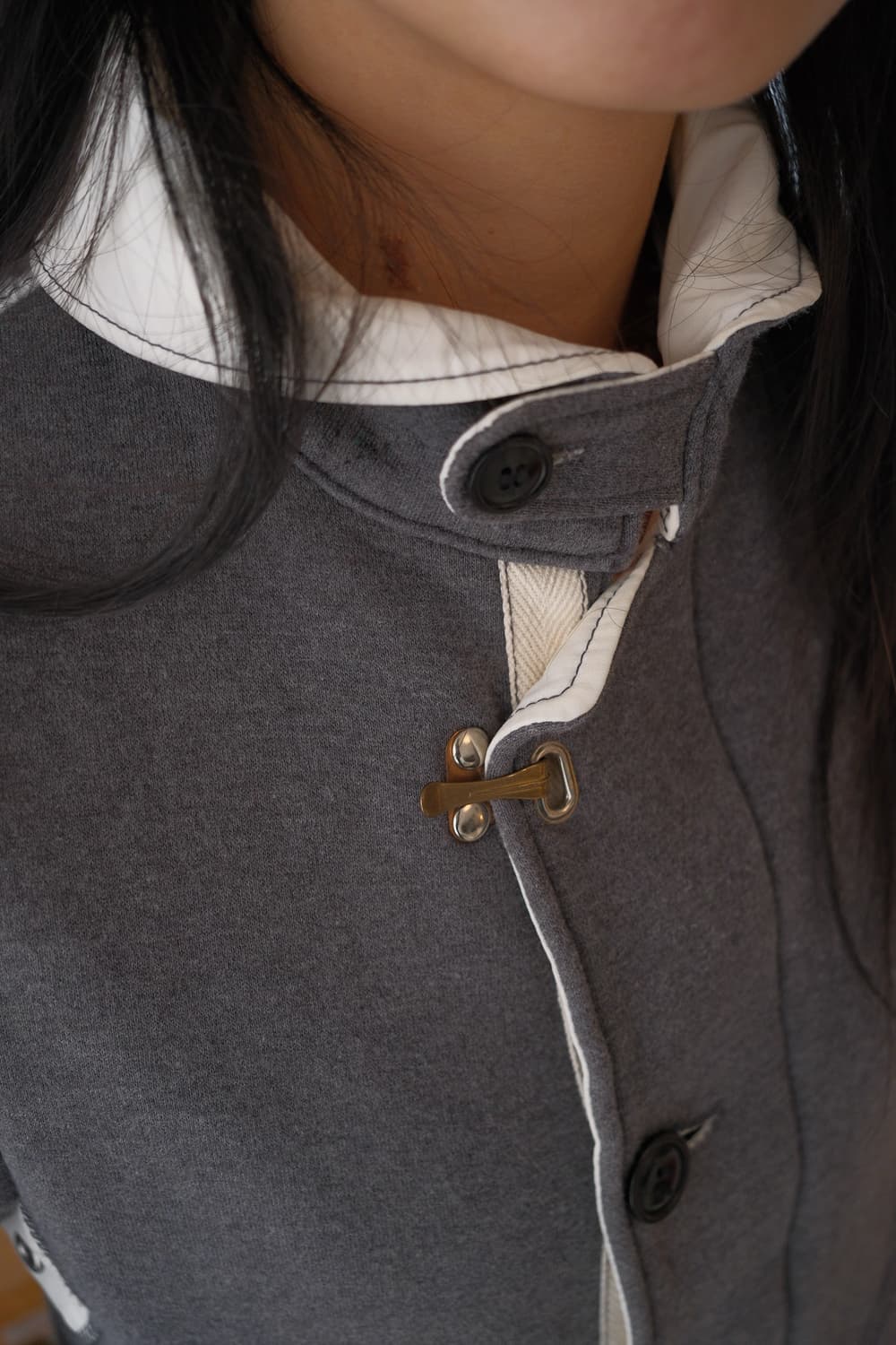 Patched sweat jacket 상품이미지4