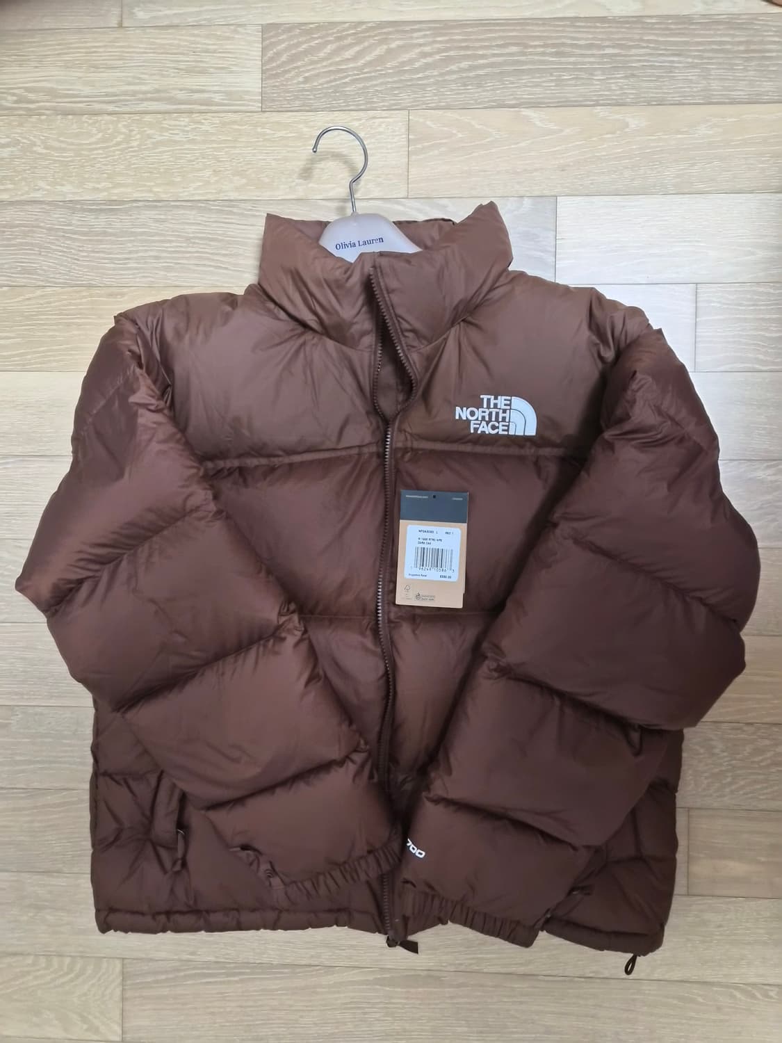 (새상품) 노스페이스 눕시 다크오크 해외판 패딩 자켓  L 사이즈 상품이미지1
