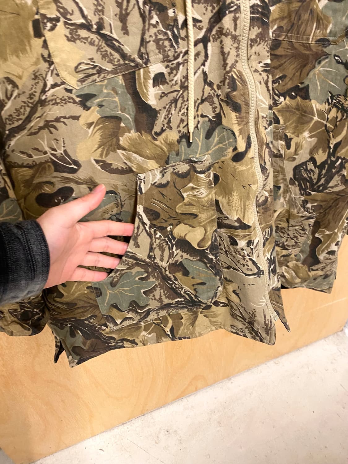 90~00's RANGER real tree hooded jacket 상품이미지7