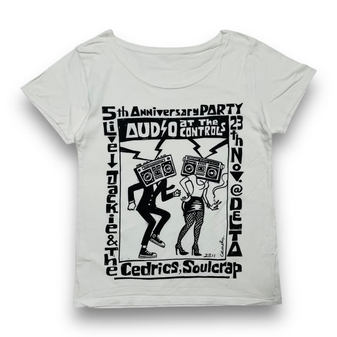 미니멀 세드릭스 소울크랩 1주년 오디오 댄싱 티셔츠 상품이미지1
