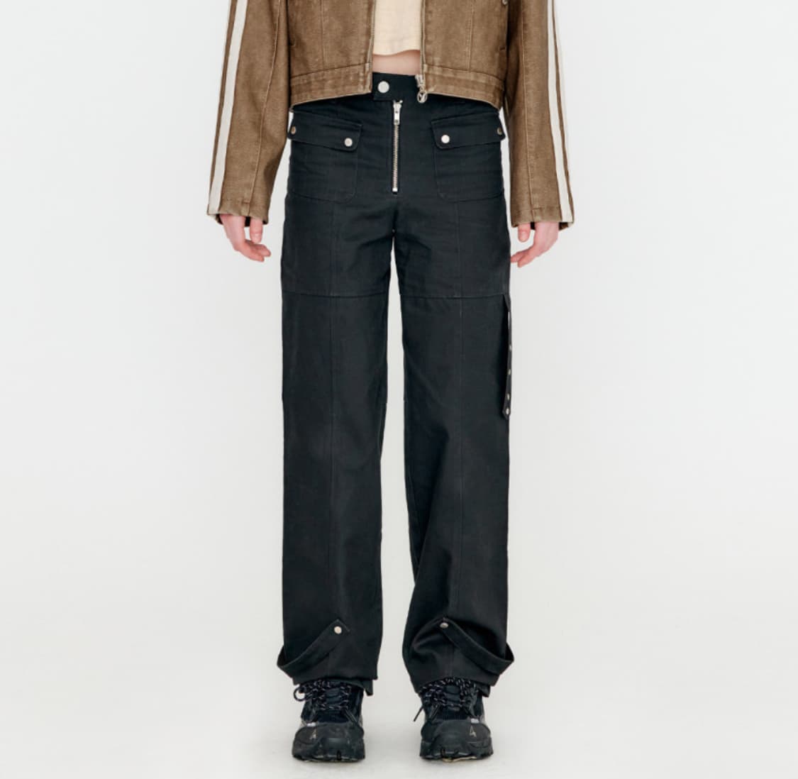 YUSE POCKET COTTON CARGO STRAIGHT PANTS  상품이미지1
