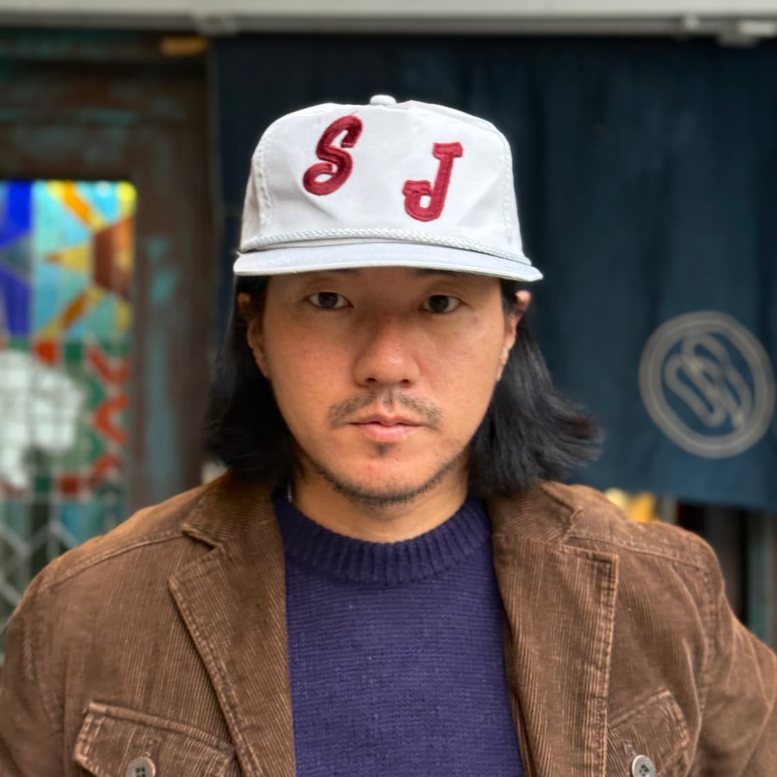 Showcase S.J 자수 트러커 캡 OS 상품이미지7