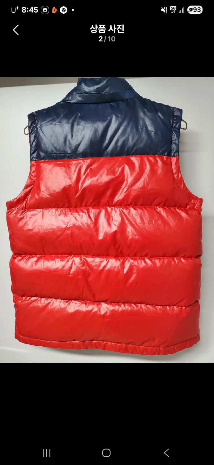 정품 나이키 양면 패딩 조끼 상품이미지2