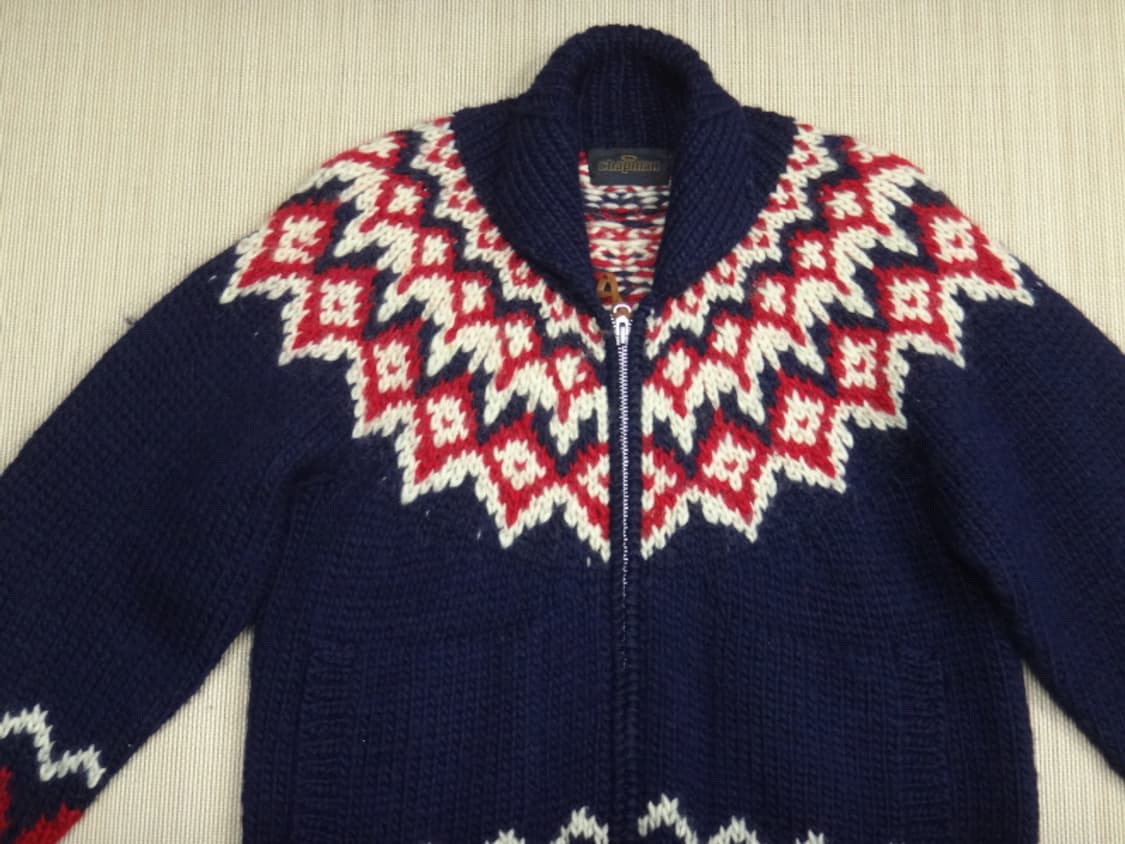 (L) chapman 남성용 울 풀집업 스웨터 상품이미지3