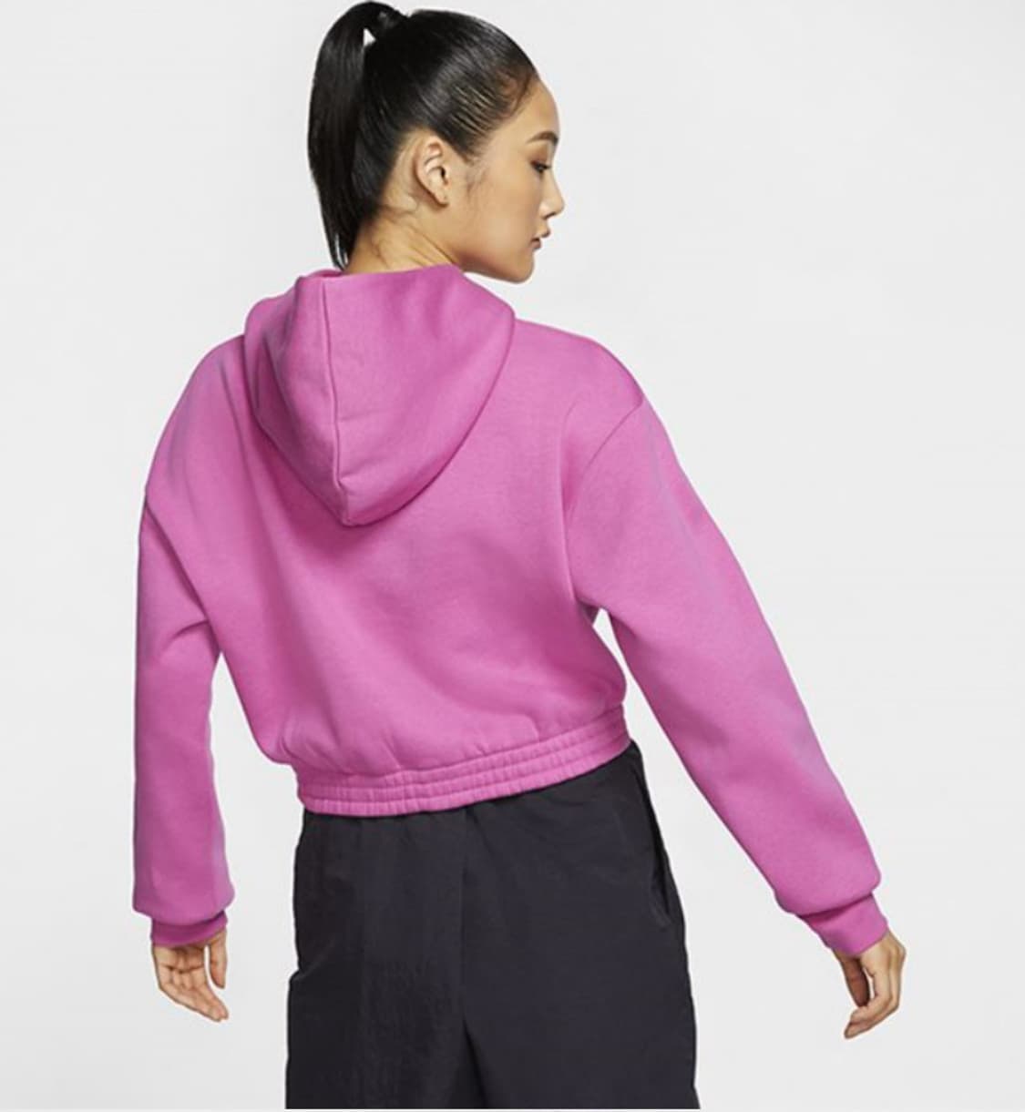 나이키 Nike 아이콘패치 크롭후드티(기모) 상품이미지2